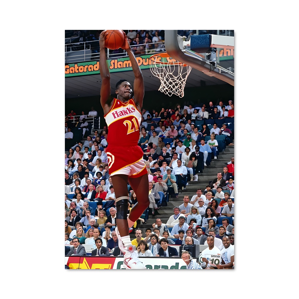 Poster L'Envol de Dominique – affiche Basketball